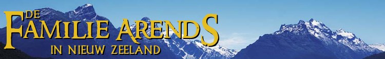 Welkom op De Familie Arends in Nieuw Zeeland